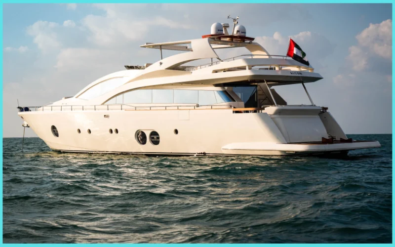 Reference listing photograph: 90ft Aicon Yacht